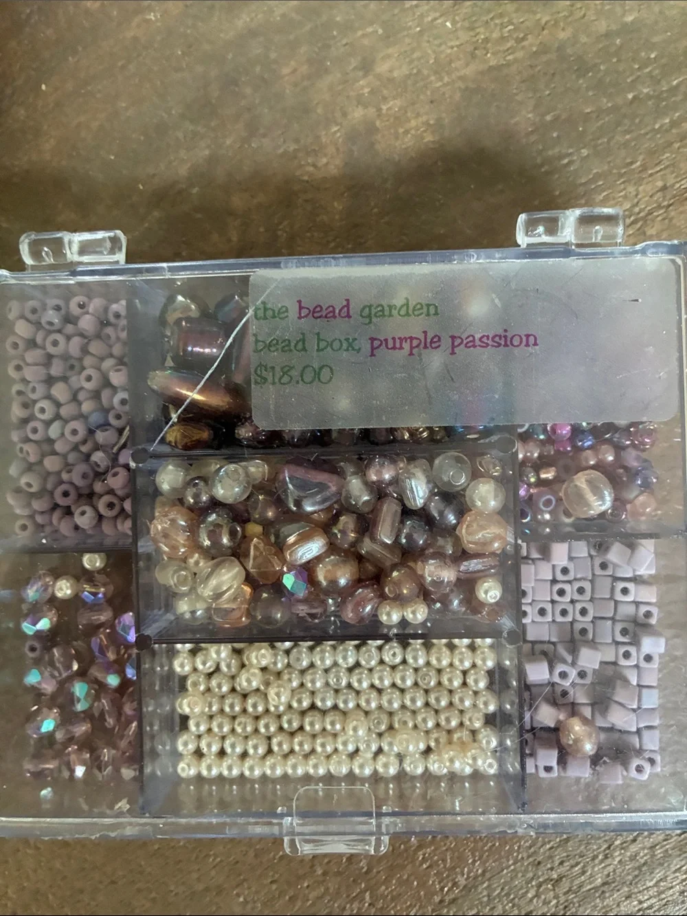 Bead & Jewelry Organizer Set in Teal & Clear - Multi-Compartment Storage Full